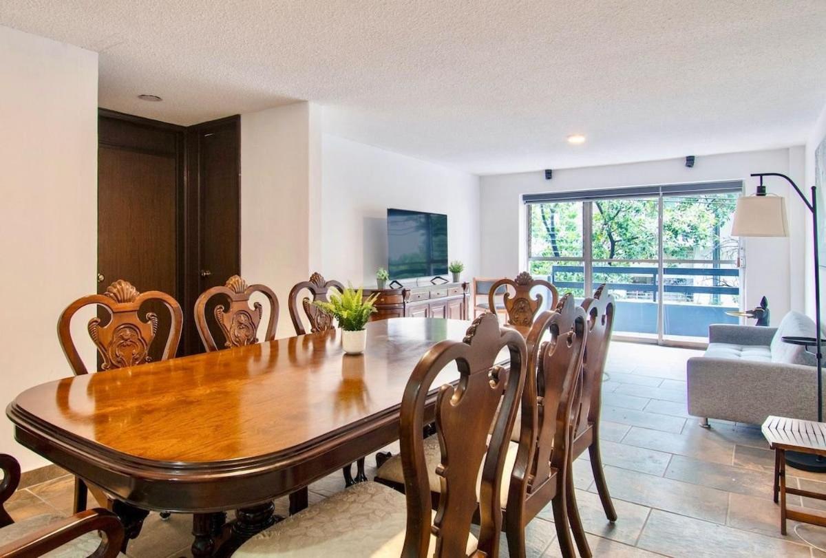 Panchito - Bright & Spacious 3-br-2bth, Near Wtc/ Insurgentes Apartment *